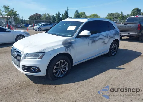 2014 Audi Q5 2.0T Premium from USA, damaged, VIN WA1CFAFP9EA084756